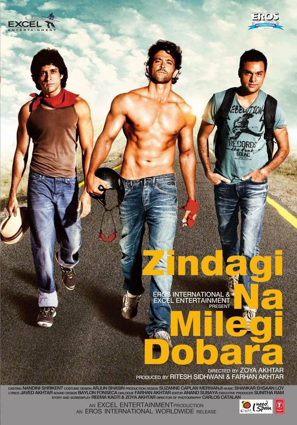 Zindagi Na Milegi Dobara DVD Price in India - Buy Zindagi Na ...